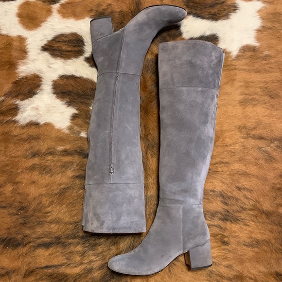 clarks caddy belle grey suede